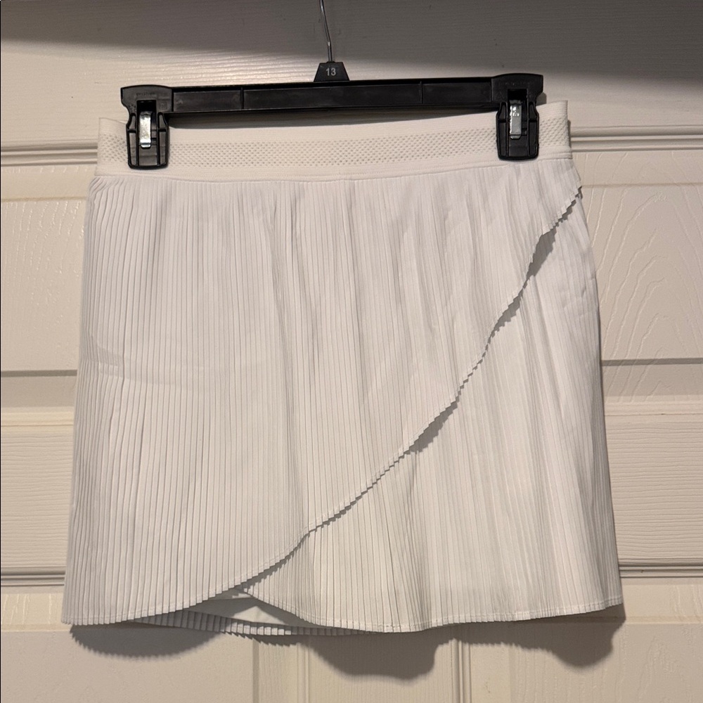 Wilson White Asymmetrical Skirt